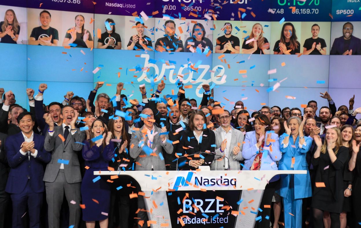 NYC-based Braze makes its public debut