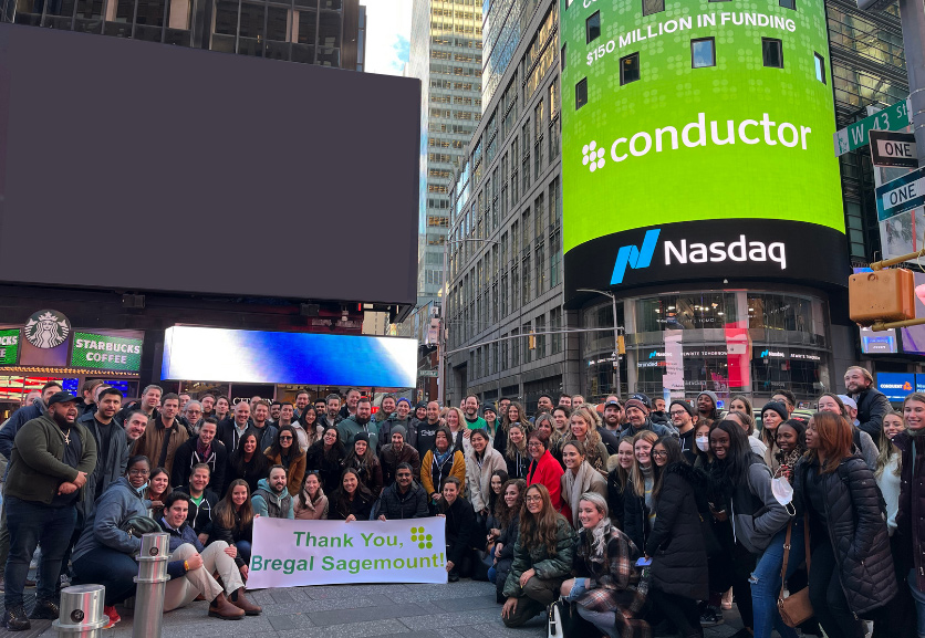 Conductor Team in Times Square