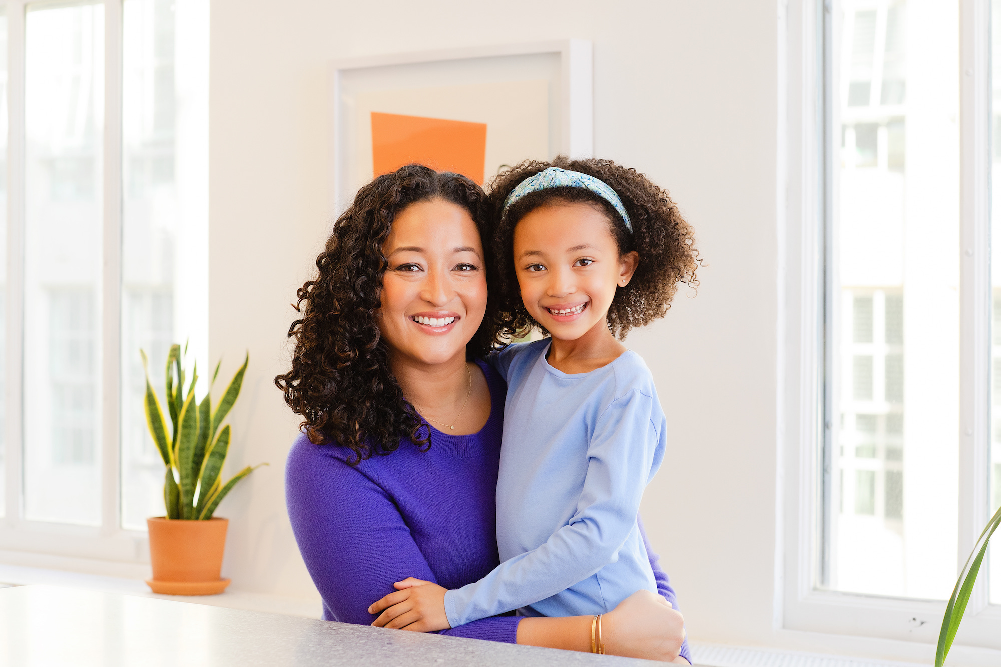 Partake Founder and CEO Denise Woodard and her daughter Vivienne