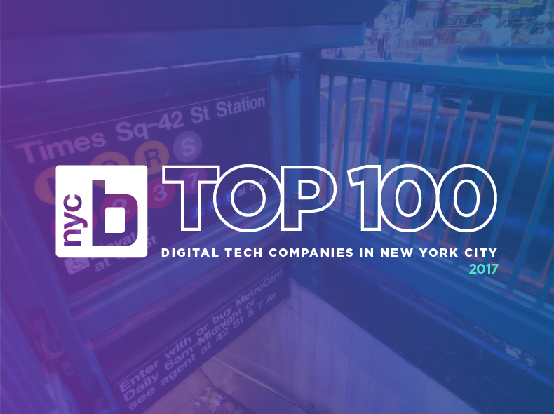 nyc top 100 tech companies