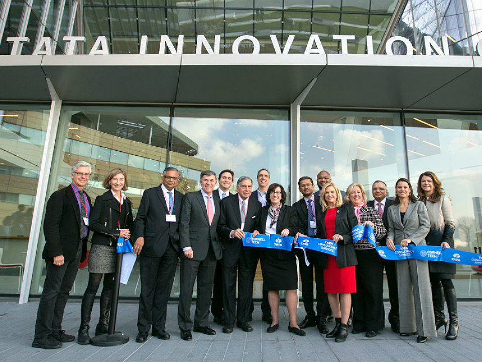 Cornell opens Tata Innovation Center in NYC