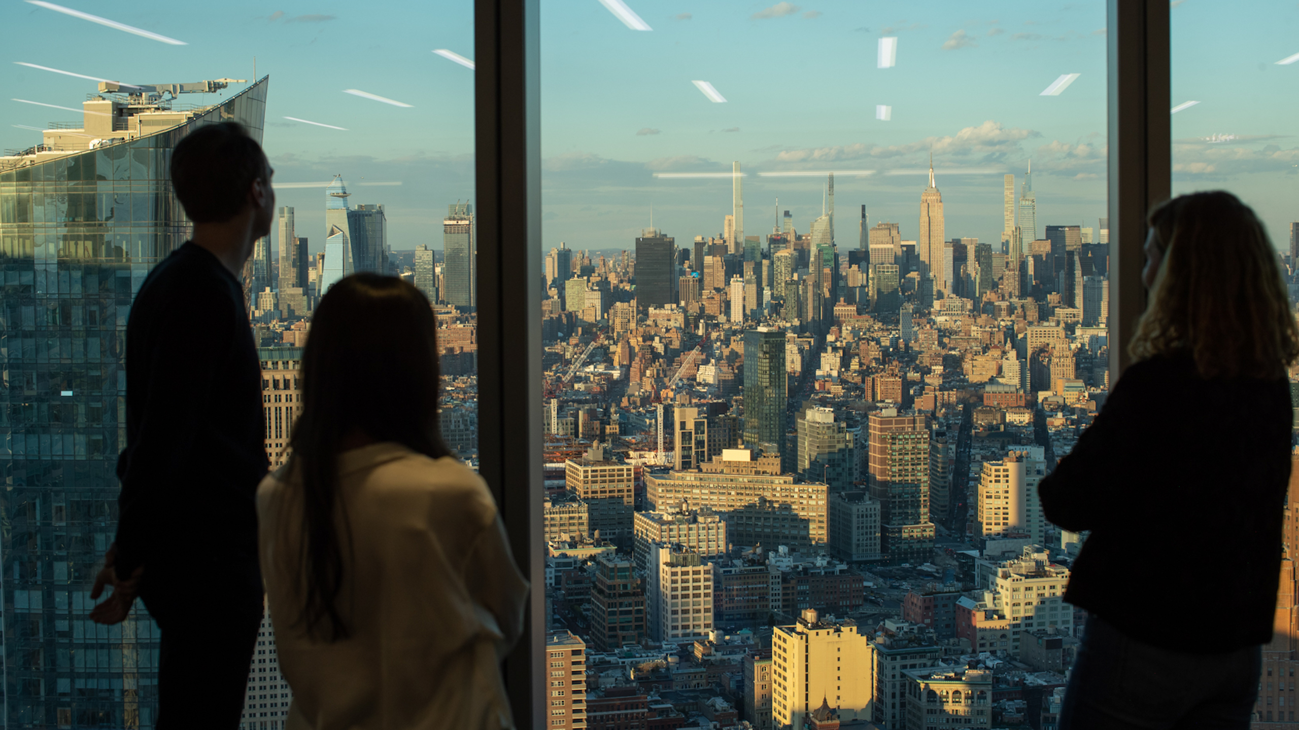 The view of New York City from Templafy’s office. 