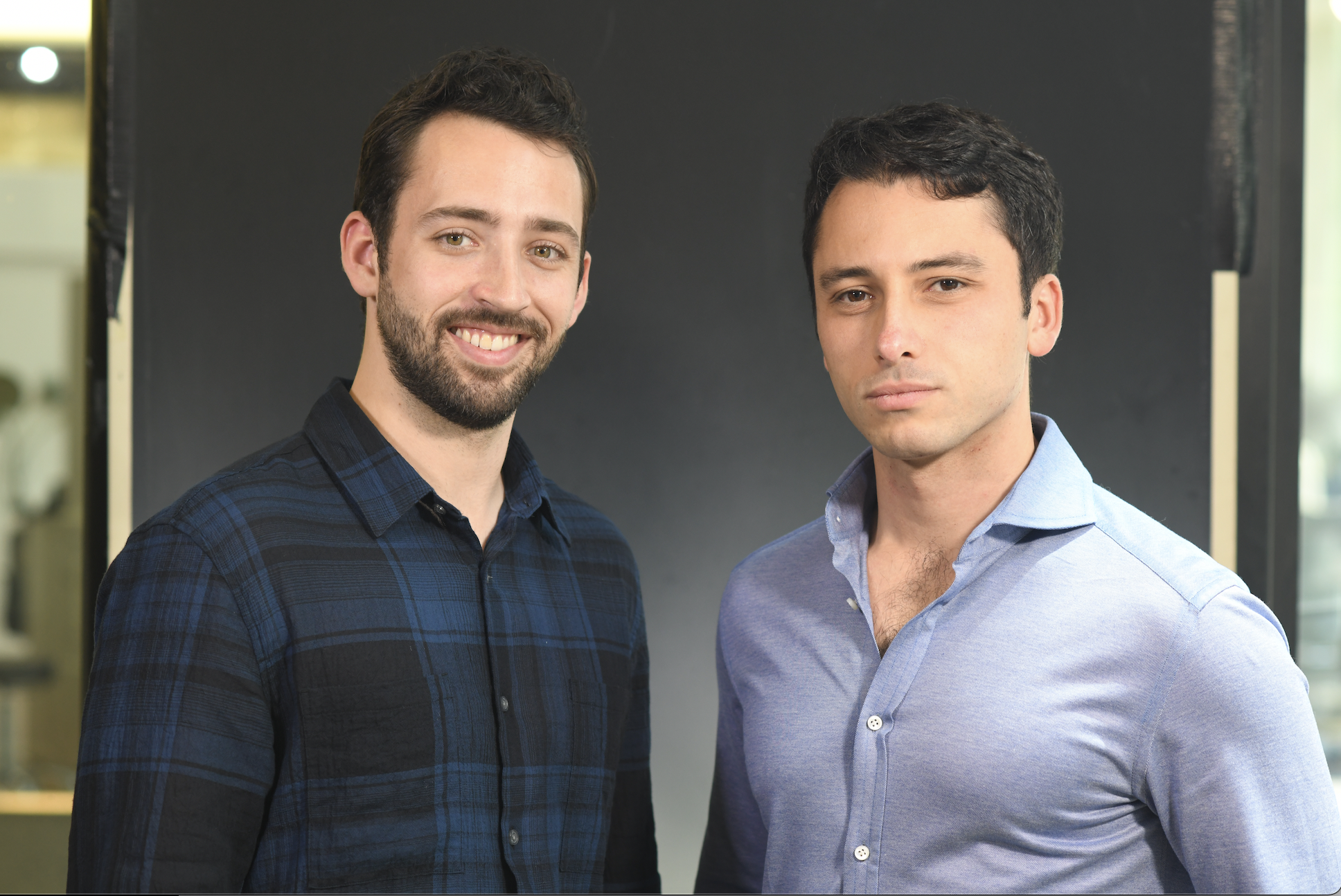 Meow Co-Founders, from left: Bryce Crawford, CTO, and Brandon Arvanaghi, CEO. 