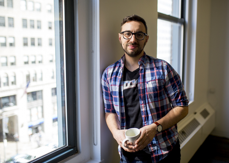 Portrait of Tim Caro, a lead software engineer at The Trade Desk
