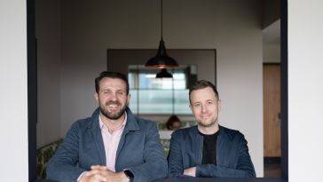 Tranch co-founders Philip Kelvin, left, and Beau Allison.